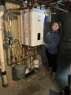 Boiler - Did you know that an old boiler can be using up to 40% more gas than necessary? 💸🔥
Stop wasting money down the drain. Our new high-efficiency models are designed to give you maximum heat with minimum consumption.
🌱 More environmentally friendly.
💰 More economical.
🚿 More convenient. Boiler - Did you know that an old boiler can be using up to 40% more gas than necessary? 💸🔥
Stop wasting money down the drain. Our new high-efficiency models are designed to give you maximum heat with minimum consumption.
🌱 More environmentally friendly.
💰 More economical.
🚿 More convenient.