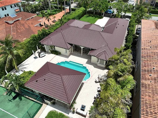 Roof Replacement & Repair - Your roof does a lot for your family. It keeps you safe through summer storms, blazing sun, and hurricane season, so when it's time for a new one, you deserve a team you can trust. These photos show some of our recent roofing projects across Miami-Dade, Broward, Palm Beach, and Fort Myers.
We install standing seam metal roofs, metal tile roofs, concrete and clay tile roofs, and shingle roof replacements, plus roof repairs and commercial roofing. Every roof is built with Florida weather in mind, engineered for wind resistance, energy efficiency, and decades of lasting protection.
We're a licensed roofing contractor (CCC1333787), and every job is handled by our own trained in-house crews. We take care of everything for you, from your free roof inspection and estimate to permits, inspections, installation, cleanup, and the final walkthrough. Most roof replacements are completed in about 3 to 7 days, and we protect your landscaping, pool, and driveway the whole way through.
Thinking about solar too? Since we also install solar panels, we can replace your roof and add solar with one team, making the whole process simpler for you.
ASP SuperHome is a family-owned company that's been caring for Florida homes since 2006, with $0 down financing options available to help your new roof fit your budget. Whether you're in Miami, Doral, Kendall, Fort Lauderdale, Pembroke Pines, Boca Raton, West Palm Beach, Fort Myers, or Cape Coral, we'd love to help. Reach out for your free roofing estimate! Roof Replacement & Repair - Your roof does a lot for your family. It keeps you safe through summer storms, blazing sun, and hurricane season, so when it's time for a new one, you deserve a team you can trust. These photos show some of our recent roofing projects across Miami-Dade, Broward, Palm Beach, and Fort Myers.
We install standing seam metal roofs, metal tile roofs, concrete and clay tile roofs, and shingle roof replacements, plus roof repairs and commercial roofing. Every roof is built with Florida weather in mind, engineered for wind resistance, energy efficiency, and decades of lasting protection.
We're a licensed roofing contractor (CCC1333787), and every job is handled by our own trained in-house crews. We take care of everything for you, from your free roof inspection and estimate to permits, inspections, installation, cleanup, and the final walkthrough. Most roof replacements are completed in about 3 to 7 days, and we protect your landscaping, pool, and driveway the whole way through.
Thinking about solar too? Since we also install solar panels, we can replace your roof and add solar with one team, making the whole process simpler for you.
ASP SuperHome is a family-owned company that's been caring for Florida homes since 2006, with $0 down financing options available to help your new roof fit your budget. Whether you're in Miami, Doral, Kendall, Fort Lauderdale, Pembroke Pines, Boca Raton, West Palm Beach, Fort Myers, or Cape Coral, we'd love to help. Reach out for your free roofing estimate!