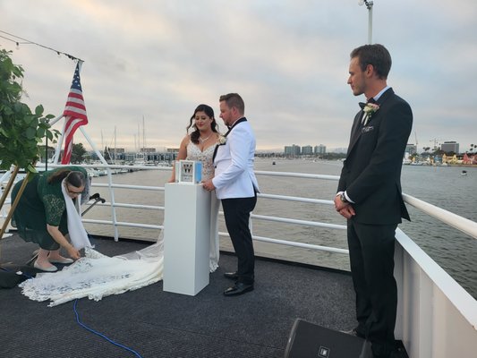 Marina Del Rey Yacht Wedding - Land nor Sea will not prevent us from making your special day a very memorable one!!!
They brought the crowd, so we brought the party to them!!! At the sea!!! Marina Del Rey Yacht Wedding - Land nor Sea will not prevent us from making your special day a very memorable one!!!
They brought the crowd, so we brought the party to them!!! At the sea!!!