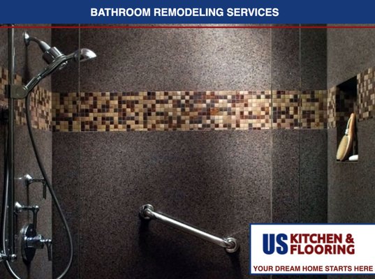 Bathroom Remodeling Services - Bathroom Remodeling Services
Orange County, CA
Free Rapid Estimates
Rapid Turnaround Times
Warranties Available
Orange County's Choice for Bathroom Remodeling
US Kitchen and Flooring specializes in comprehensive bathroom remodeling services tailored to your unique needs.
Our skilled team handles every aspect of your renovation project, including:
Tub installation and replacement
Vanity upgrades
Standing shower installations
Plumbing updates
Sink and mirror enhancements
Tile and marble wall installations
With over 50 years of combined experience, our certified experts ensure a professional and stress-free remodeling process. Call or text US Kitchen and Flooring today to start your bathroom transformation.
Benefits of a Bathroom Remodel
Your bathroom should be a sanctuary of comfort and style. US Kitchen and Flooring's bathroom remodeling services can help you achieve the perfect balance of functionality and aesthetics.
Increase home value
Improve functionality
Enhance energy efficiency
Fix existing issues
Create a personal retreat
As a locally owned business serving the Orange County, CA area since 1998, we understand the unique needs of our community. Reach out to US Kitchen and Flooring to discuss your bathroom remodeling vision.
Why Choose US Kitchen and Flooring
At US Kitchen and Flooring, we prioritize your satisfaction throughout the entire remodeling process. Our commitment to excellence is reflected in our approach:
Direct communication with our in-house team
Fully licensed and insured professionals
Rapid turnaround times
Free, prompt estimates
Price matching with written quotes
Assistance with insurance claims
We handle all necessary permits and ensure you're comfortable at every stage of the project. Contact US Kitchen and Flooring to experience our customer-focused bathroom remodeling services.
Contact Us
Your dream bathroom is within reach with US Kitchen and Flooring. Our expert team is ready to bring your vision to life, combining craftsmanship with attention to detail. Whether you're looking to update a single feature or completely overhaul your space, we have the skills and experience to deliver outstanding results. Don't wait to enhance your home's value and your daily comfort - request a call back from US Kitchen and Flooring now to begin your bathroom remodeling project. Bathroom Remodeling Services - Bathroom Remodeling Services
Orange County, CA
Free Rapid Estimates
Rapid Turnaround Times
Warranties Available
Orange County's Choice for Bathroom Remodeling
US Kitchen and Flooring specializes in comprehensive bathroom remodeling services tailored to your unique needs.
Our skilled team handles every aspect of your renovation project, including:
Tub installation and replacement
Vanity upgrades
Standing shower installations
Plumbing updates
Sink and mirror enhancements
Tile and marble wall installations
With over 50 years of combined experience, our certified experts ensure a professional and stress-free remodeling process. Call or text US Kitchen and Flooring today to start your bathroom transformation.
Benefits of a Bathroom Remodel
Your bathroom should be a sanctuary of comfort and style. US Kitchen and Flooring's bathroom remodeling services can help you achieve the perfect balance of functionality and aesthetics.
Increase home value
Improve functionality
Enhance energy efficiency
Fix existing issues
Create a personal retreat
As a locally owned business serving the Orange County, CA area since 1998, we understand the unique needs of our community. Reach out to US Kitchen and Flooring to discuss your bathroom remodeling vision.
Why Choose US Kitchen and Flooring
At US Kitchen and Flooring, we prioritize your satisfaction throughout the entire remodeling process. Our commitment to excellence is reflected in our approach:
Direct communication with our in-house team
Fully licensed and insured professionals
Rapid turnaround times
Free, prompt estimates
Price matching with written quotes
Assistance with insurance claims
We handle all necessary permits and ensure you're comfortable at every stage of the project. Contact US Kitchen and Flooring to experience our customer-focused bathroom remodeling services.
Contact Us
Your dream bathroom is within reach with US Kitchen and Flooring. Our expert team is ready to bring your vision to life, combining craftsmanship with attention to detail. Whether you're looking to update a single feature or completely overhaul your space, we have the skills and experience to deliver outstanding results. Don't wait to enhance your home's value and your daily comfort - request a call back from US Kitchen and Flooring now to begin your bathroom remodeling project.