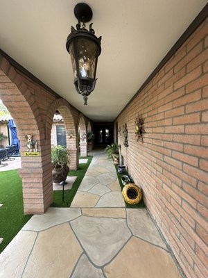 Custom stamped concrete design and colors - Stamped Concrete with custom design and colors. Custom stamped concrete design and colors - Stamped Concrete with custom design and colors.