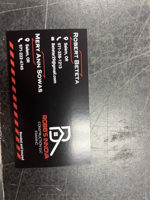 Business Cards - This customer didn't have a design or any business cards, within 4 days we were able to design, print and deliver their business cards! Business Cards - This customer didn't have a design or any business cards, within 4 days we were able to design, print and deliver their business cards!