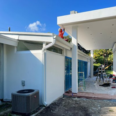 Gutter Installation - Adding new 6" K-style gutters Gutter Installation - Adding new 6" K-style gutters