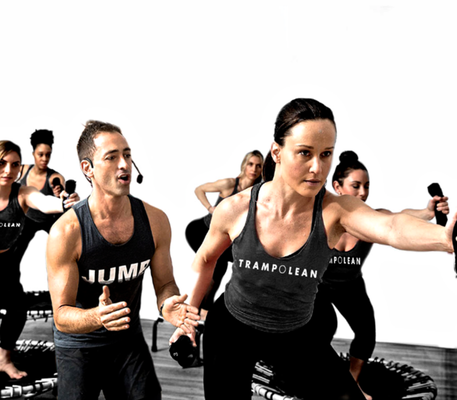 TrampoLEAN®: Total-Body Sculpt - This full-body workout blends biomechanics with low-impact cardio to strengthen, tone, and improve body alignment. Engage every muscle with a mix of HIIT, strength, and mobility exercises.