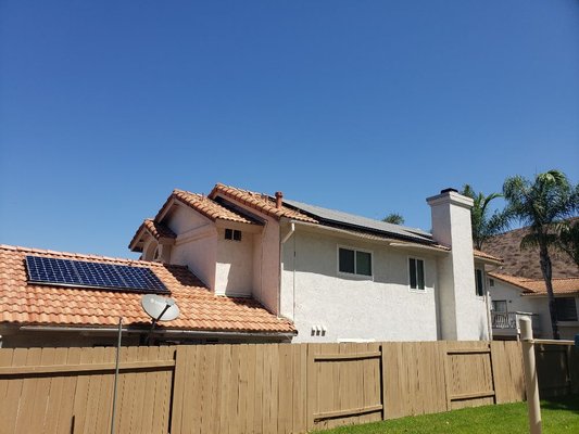 Lakeside Solar - this was for 38 panels, cleaned and producing 30% more electricity. Lakeside Solar - this was for 38 panels, cleaned and producing 30% more electricity.