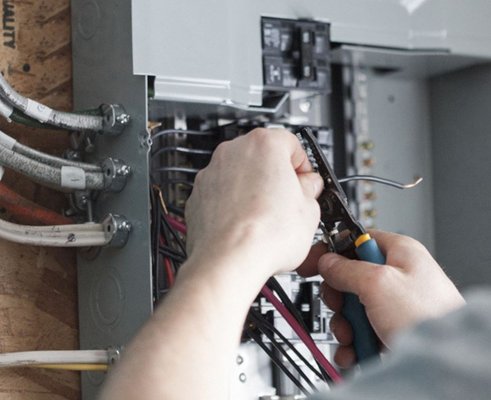 Five-Star Wiring & Rewiring - Electrical wiring and rewiring are precision jobs, and it is critical that every detail is performed correctly and to code. You will need a professional electrician’s help installing new wires and circuits if you are planning to install a new appliance, an EV charging unit, or a hot tub or spa. For new builds, or to upgrade an older home or business, our pro electrician can install all the safest components including circuit boards, outlets, switches, and lighting fixtures. Five-Star Wiring & Rewiring - Electrical wiring and rewiring are precision jobs, and it is critical that every detail is performed correctly and to code. You will need a professional electrician’s help installing new wires and circuits if you are planning to install a new appliance, an EV charging unit, or a hot tub or spa. For new builds, or to upgrade an older home or business, our pro electrician can install all the safest components including circuit boards, outlets, switches, and lighting fixtures.