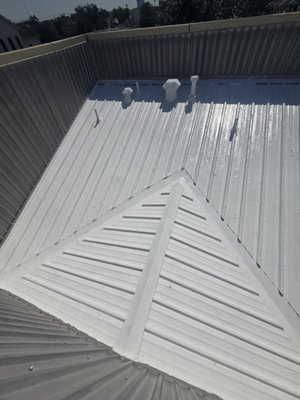 Metal Roof Restoration Project - Metal Roof Restoration Project due to heavy leaks in the property, this Metal Roof Coating Restoration gave our Customer a peace of mind. Give a call at (832) 931-6239 Metal Roof Restoration Project - Metal Roof Restoration Project due to heavy leaks in the property, this Metal Roof Coating Restoration gave our Customer a peace of mind. Give a call at (832) 931-6239