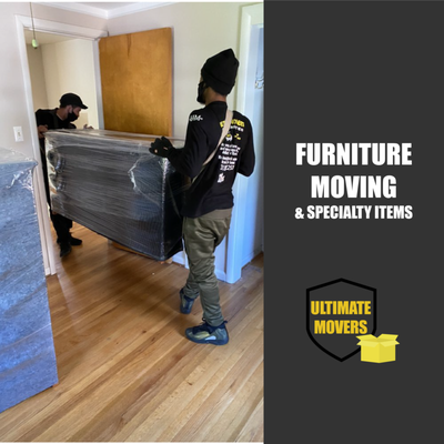 Out of State Moving - Ultimate movers we wrap your furniture for free. We use special straps to keep dollies off of your floors.