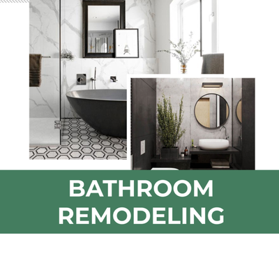 Bathroom Remodeling - With exquisite 3D design renderings to incredible functionality and impeccable attention to detail, we make bathroom remodel dreams come true.
The average person spends over 800 days of their life in the bathroom. That is why we believe it is so important to make it a space that is clean, fresh, and relaxing. With spa tubs and steam showers and many other luxury options, we can curate an exquisite space to help you show up in your life as the best version of yourself. Bathroom Remodeling - With exquisite 3D design renderings to incredible functionality and impeccable attention to detail, we make bathroom remodel dreams come true.
The average person spends over 800 days of their life in the bathroom. That is why we believe it is so important to make it a space that is clean, fresh, and relaxing. With spa tubs and steam showers and many other luxury options, we can curate an exquisite space to help you show up in your life as the best version of yourself.
