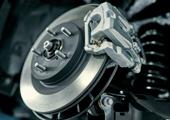 Brake Services - When servicing brakes, it's good practice to replace the brake pads AND replace or resurface the disc rotors. We don't just slap on pads that'll wear out within 6 months. Brakes are an essential driving component and we want to make sure you have a fresh set with great braking performance. Contact us for more details!
