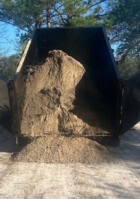Fill dirt delivery - Customers needed dirt delivered so they could fill in areas of their choice. We delivered same day 130 per load