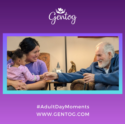 Senior Adult Day Care - We are an intergenerational center providing daycare for young children and senior adults living
with dementia and other physical and cognitive challenges. Senior Adult Day Care - We are an intergenerational center providing daycare for young children and senior adults living
with dementia and other physical and cognitive challenges.