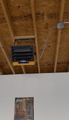 Installing two electric heaters - Electric heaters Installing two electric heaters - Electric heaters