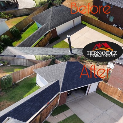 Roofing - Satisfied customer with new roof. Shingles installed of 30 years . No more leaks in your house. Give us a call if you are looking to replace your roof. We offer Free estimates. Roofing - Satisfied customer with new roof. Shingles installed of 30 years . No more leaks in your house. Give us a call if you are looking to replace your roof. We offer Free estimates.
