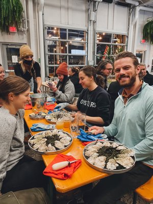 LEARN 2 SHUCK! Register for one of our upcoming Community Learn 2 Shuck Classes! - Our first ever community Learn 2 Shuck Class was hosted at Austin Street Brewery and sold out with 20 participants! Ticket price includes: a dozen oysters from our featured women-owned sea farm, one free drink, an hour long lesson on how to properly shuck oysters with the Lady Shuckers! LEARN 2 SHUCK! Register for one of our upcoming Community Learn 2 Shuck Classes! - Our first ever community Learn 2 Shuck Class was hosted at Austin Street Brewery and sold out with 20 participants! Ticket price includes: a dozen oysters from our featured women-owned sea farm, one free drink, an hour long lesson on how to properly shuck oysters with the Lady Shuckers!
