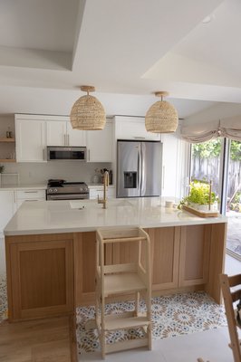Rodriguez Residence Full Renovation - Rodriguez Residence was a comprehensive renovation of a family home, thoughtfully designed to create a more functional, comfortable, and welcoming environment for a growing family with young children. Every decision throughout the project was made with durability, safety, and everyday living in mind.
The renovation included three complete bathroom remodels, a full kitchen renovation, new flooring throughout the home, interior painting, and a new roof. Structural modifications were also a key component of the project, including the removal of a load-bearing wall and the installation of a structural steel beam supported by two steel columns, creating a more open and connected living space.
This project reflects Cortizo Construction’s ability to manage complex residential renovations while keeping the family’s lifestyle at the center of the process. By combining thoughtful planning, quality craftsmanship, and clear communication, we helped transform the house into a home designed to support the way the family lives today and for years to come. Rodriguez Residence Full Renovation - Rodriguez Residence was a comprehensive renovation of a family home, thoughtfully designed to create a more functional, comfortable, and welcoming environment for a growing family with young children. Every decision throughout the project was made with durability, safety, and everyday living in mind.
The renovation included three complete bathroom remodels, a full kitchen renovation, new flooring throughout the home, interior painting, and a new roof. Structural modifications were also a key component of the project, including the removal of a load-bearing wall and the installation of a structural steel beam supported by two steel columns, creating a more open and connected living space.
This project reflects Cortizo Construction’s ability to manage complex residential renovations while keeping the family’s lifestyle at the center of the process. By combining thoughtful planning, quality craftsmanship, and clear communication, we helped transform the house into a home designed to support the way the family lives today and for years to come.