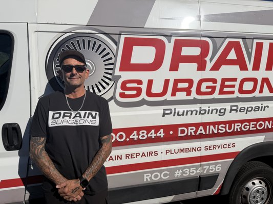 Meet the Owner - Drain Surgeons is a leading plumbing company based in Scottsdale, specializing in comprehensive drain cleaning, plumbing repairs, and maintenance for both residential and commercial clients. Our team of experienced technicians is dedicated to providing prompt, reliable service with a strong focus on customer satisfaction and transparent communication, ensuring every plumbing challenge is resolved efficiently and effectively to meet the needs of our community and surrounding areas including Phoenix Metro and Paradise Valley. Meet the Owner - Drain Surgeons is a leading plumbing company based in Scottsdale, specializing in comprehensive drain cleaning, plumbing repairs, and maintenance for both residential and commercial clients. Our team of experienced technicians is dedicated to providing prompt, reliable service with a strong focus on customer satisfaction and transparent communication, ensuring every plumbing challenge is resolved efficiently and effectively to meet the needs of our community and surrounding areas including Phoenix Metro and Paradise Valley.