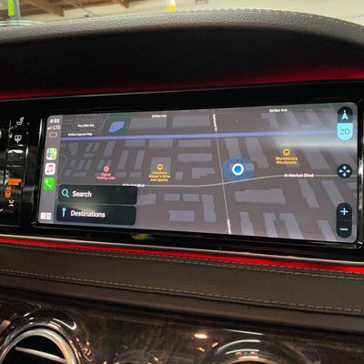 Mercedes Benz S55 - Modified a Mercedes-Benz S550 screen, adding video and CarPlay to it. Mercedes Benz S55 - Modified a Mercedes-Benz S550 screen, adding video and CarPlay to it.