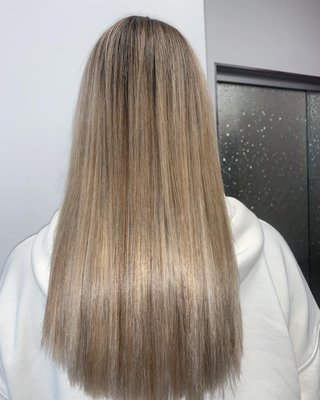 Full Highlight - This beauty needed to be lighter and brighter!!! Full Highlight with pull-thru and lowlights. Full Highlight - This beauty needed to be lighter and brighter!!! Full Highlight with pull-thru and lowlights.