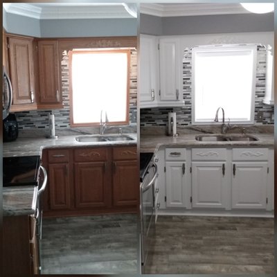 kitchen refinish dover - kitchen refinish painting