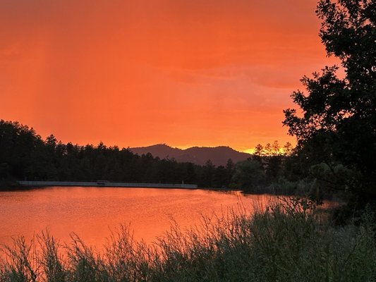 Sunset Views at Goldwater Lake - Sunset Views Sunset Views at Goldwater Lake - Sunset Views