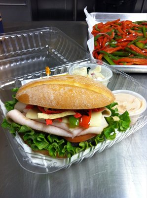 Office Lunch Service - We offer a variety of healthy & delicious lunches including hot lunches, sandwiches, wraps & salads. (fruit bowls in summer)
Our delivery drivers conveniently drop off your daily lunch picks at your workplace with our exclusive free delivery service.