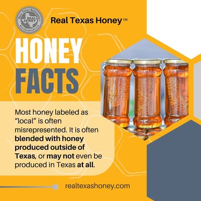 Local Honey - We believe pure, local honey works best to relieve your North Texas plant-based allergies. In fact, all real and pure honey provides natural health benefits and allergy relief no matter where it is from. Honey, simply put, is nature’s superfood!
And don't get me started about Honey Bee Pollen- it's even more nutrient-packed and truly is a gift from Mother Earth and the Honey Bees.
To experience the greatest allergy relief benefits, we recommend our “Real Texas certified” Rockwall Wildflower Honey, or our Honey Bee Pollen– collected by our bees in Rockwall, Dallas, Collin and Hunt Counties- where we keep bees.
For the sweetest honey (that also has the least sugar-impact on your body), try our Yellow Clover Honey– harvested by East Texas bees at our friend’s family farm in North Dakota (yes, bees drive North for the nectar flow every April)!
We are proud to showcase other unique honey products from family-farm apiaries across the country. We’ve tried them all- now it’s your turn!
All pure honey crystallizes when it is in its natural state. If you notice your honey has thickened or become grainy- that’s natural! It is crystallizing- there is nothing wrong with your honey nor does this natural process affect its taste or nutritional and health benefits.
We sell crystallized honey as a premium product in small batches prepared in a manner to promote this process since people LOVE to spread it on toast, or eat it when it’s like this! All natural honey does this, especially when you purchase pure, natural honey that has not been heated like honey purchased in stores. However, if you do not wish your honey to be crystallized but rather more liquid, read below- you can easily reset it.
FDA guidelines require standardized, “Big-Business” store-bought honey to be heated and homogenized in order to prevent crystallization of honey on shelves or in warehouses since it takes months to process, ship and sell. This is not the case for farm-to-table products or family-farm-harvested honey.
You do not have to request a return of exchange for crystallized honey. We only ship honey in its liquid form unless you happened to purchase our rare batches of thicker honey or if you bought Cream Honey.
If your honey crystallizes in shipping (this can occur in Winter months), simply place the bottle in a bowl of warm water and it will liquify to its original state naturally. If your honey crystallizes on the shelf this same process will return it back to its natural, more liquid state.
Prevent crystallization by keeping your honey on a windowsill in warm months, or near the stove in cold months. Or just don’t worry about it! Crystallization happens to all natural, pure honey- if you want your honey to be more liquid- or runny, warm the amount you want to use as suggested above. You can do this repeatedly to any honey.
Do NOT heat honey in the microwave, as extreme heat breaks down the natural enzymes in honey which are so healthy to the human body. Local Honey - We believe pure, local honey works best to relieve your North Texas plant-based allergies. In fact, all real and pure honey provides natural health benefits and allergy relief no matter where it is from. Honey, simply put, is nature’s superfood!
And don't get me started about Honey Bee Pollen- it's even more nutrient-packed and truly is a gift from Mother Earth and the Honey Bees.
To experience the greatest allergy relief benefits, we recommend our “Real Texas certified” Rockwall Wildflower Honey, or our Honey Bee Pollen– collected by our bees in Rockwall, Dallas, Collin and Hunt Counties- where we keep bees.
For the sweetest honey (that also has the least sugar-impact on your body), try our Yellow Clover Honey– harvested by East Texas bees at our friend’s family farm in North Dakota (yes, bees drive North for the nectar flow every April)!
We are proud to showcase other unique honey products from family-farm apiaries across the country. We’ve tried them all- now it’s your turn!
All pure honey crystallizes when it is in its natural state. If you notice your honey has thickened or become grainy- that’s natural! It is crystallizing- there is nothing wrong with your honey nor does this natural process affect its taste or nutritional and health benefits.
We sell crystallized honey as a premium product in small batches prepared in a manner to promote this process since people LOVE to spread it on toast, or eat it when it’s like this! All natural honey does this, especially when you purchase pure, natural honey that has not been heated like honey purchased in stores. However, if you do not wish your honey to be crystallized but rather more liquid, read below- you can easily reset it.
FDA guidelines require standardized, “Big-Business” store-bought honey to be heated and homogenized in order to prevent crystallization of honey on shelves or in warehouses since it takes months to process, ship and sell. This is not the case for farm-to-table products or family-farm-harvested honey.
You do not have to request a return of exchange for crystallized honey. We only ship honey in its liquid form unless you happened to purchase our rare batches of thicker honey or if you bought Cream Honey.
If your honey crystallizes in shipping (this can occur in Winter months), simply place the bottle in a bowl of warm water and it will liquify to its original state naturally. If your honey crystallizes on the shelf this same process will return it back to its natural, more liquid state.
Prevent crystallization by keeping your honey on a windowsill in warm months, or near the stove in cold months. Or just don’t worry about it! Crystallization happens to all natural, pure honey- if you want your honey to be more liquid- or runny, warm the amount you want to use as suggested above. You can do this repeatedly to any honey.
Do NOT heat honey in the microwave, as extreme heat breaks down the natural enzymes in honey which are so healthy to the human body.