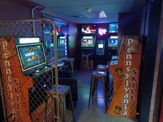 PA Skills Gaming Lounge - Feel free to demonstrate our kegerator that is on sale, filled with ice cold beer.  Sit and enjoy one while winning in our gaming lounge.  Relax in a clean and fun environment versus a dirty gas station!