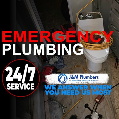 Holiday Plumbing Emergency - 🚨 Memorial Day Emergency Sewer Service 🚨
Plumbing problems don’t wait for holidays — and neither do we.
J & M Plumbers responded to an emergency sewer backup on Memorial Day after the customer’s drain line became clogged. Since there was no exterior cleanout access available, we removed the toilet to gain direct access to the sewer line and used our professional Gorlitz drain cleaning machine to clear the blockage safely and efficiently.
✅ Emergency plumbing service
✅ Sewer and drain cleaning
✅ Professional drain machine service
✅ Fast response on holidays and weekends
If your sewer line backs up or your drains stop flowing, call J & M Plumbers for dependable emergency plumbing service when you need it most. Holiday Plumbing Emergency - 🚨 Memorial Day Emergency Sewer Service 🚨
Plumbing problems don’t wait for holidays — and neither do we.
J & M Plumbers responded to an emergency sewer backup on Memorial Day after the customer’s drain line became clogged. Since there was no exterior cleanout access available, we removed the toilet to gain direct access to the sewer line and used our professional Gorlitz drain cleaning machine to clear the blockage safely and efficiently.
✅ Emergency plumbing service
✅ Sewer and drain cleaning
✅ Professional drain machine service
✅ Fast response on holidays and weekends
If your sewer line backs up or your drains stop flowing, call J & M Plumbers for dependable emergency plumbing service when you need it most.