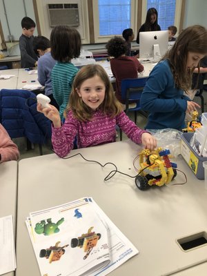 Robotics and Coding Classes - We own Robothink in NJ.  This is a global proprietary franchise.  This is not legos or k'nex.  This is RoboThink and Morris, Essex and Union county loves it.  We teach after school enrichment, at Community Centers, Municipal Buildings, YMCA's, Libraries, at Imagine That and anywhere we can find space.  Girl Scout and Boy Scouts have earned their robotics badges here at Imagine That.   And of course we do birthday parties for those ages 7-12.   Classes can be any day of the week.  We have several certified instructors.  The children and adults love these programs.  You can inquire about us through Imagine That at 973-966-8000.