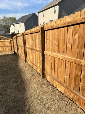 Fence Sealant - HOA approved - This fence needed to be brought back to life. It had been about 4 years since anything had been done to it, so our customer was ready for a refresh. By working closely with our client, we were able to rejuvenate the fence and stay within the HOA guidelines. Fence Sealant - HOA approved - This fence needed to be brought back to life. It had been about 4 years since anything had been done to it, so our customer was ready for a refresh. By working closely with our client, we were able to rejuvenate the fence and stay within the HOA guidelines.
