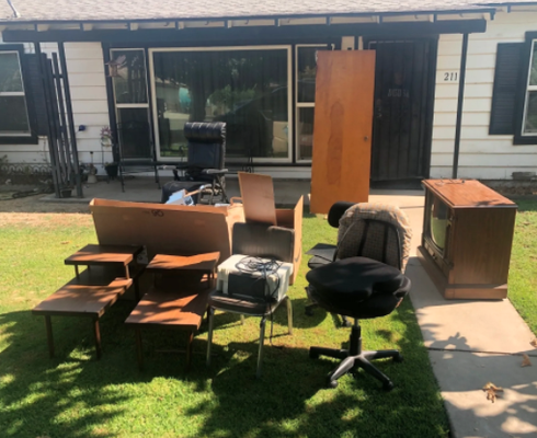 Junk Removal - Cleanouts - Hauling - Need residential junk removal in Fresno or Clovis, CA? Have a tenant move out and leave unwanted items behind? Evict a tenant and need to remove junk left behind? 



Mr. Clean Junk Removal, the leaders of residential junk removal in the Central Valley can help. Whether the belongings are old, no longer working, or simply unwanted, we can help! Our team is professional and well-equipped to handle any residential task we’re given.



How Much Does Residential Junk Removal Cost?




We get this question all the time. You pay for the volume your junk takes up of our trailer! On just about any day, we are often driving from job to job, stopping to unload our truck only when it’s full. When we give you a quote, it will just be for the space your junk takes up in our truck! Our trailers are about 8 feet wide by 12 feet long by 4 feet high.  We divide that space by 4 points to give you the best aqvailable rate.

 

Avoid Unwanted Junk Removal Fees and Costs

Of course, we want to help you avoid unwanted fees and costs. Because of this, we are committed to keeping you as informed as possible. Over the phone, we will offer you a rough estimate, which is followed by a firm quote. This way, you can have peace of mind as Mr. Clean Junk Removal takes care of you.





We offer a 100% Satisfaction Guarantee and we are not satisfied until you are satisfied.

Mr. Clean Junk Removal will help provide less mess and stress to anyone who gets in touch. Call or text (559) 462-6088 to learn more.