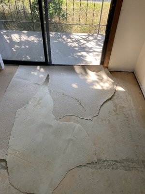 Flooring job - The owner owns apartments and wanted to upgrade