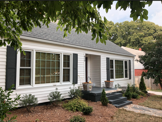 Complete GutterMagic System - Thank you Ms. Oberacker for trusting us once again to help you with your home's exterior. Ms. Oberacker had us install GutterMagic on her home in 2006. A tree recently fell on the garage in the back damaging the gutter system. She had us come out and replace what was damaged. This is why we love what we do. The front of the home is the original GutterMagic system which looks as good as the brand new system on the back of the home. A true testament to the quality of the products and solutions that we have offered to our customers for the 16+ years. Complete GutterMagic System - Thank you Ms. Oberacker for trusting us once again to help you with your home's exterior. Ms. Oberacker had us install GutterMagic on her home in 2006. A tree recently fell on the garage in the back damaging the gutter system. She had us come out and replace what was damaged. This is why we love what we do. The front of the home is the original GutterMagic system which looks as good as the brand new system on the back of the home. A true testament to the quality of the products and solutions that we have offered to our customers for the 16+ years.
