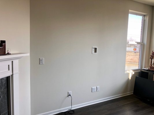 TV Wall Mounting - 2019 - Mounted 65' TV on Wall. Charge includes consultation, travel fees and mount on drywall, plaster or wood. TV Wall Mounting - 2019 - Mounted 65' TV on Wall. Charge includes consultation, travel fees and mount on drywall, plaster or wood.