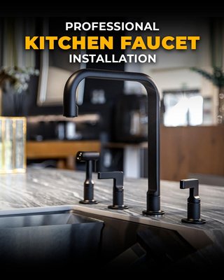 Kitchen Faucet Installation - We provide professional kitchen faucet installation, ensuring secure connections, proper water flow, and a clean, leak-free finish. We install all types of kitchen faucets, including pull-down, pull-out, and modern designs, for smooth and reliable performance. Kitchen Faucet Installation - We provide professional kitchen faucet installation, ensuring secure connections, proper water flow, and a clean, leak-free finish. We install all types of kitchen faucets, including pull-down, pull-out, and modern designs, for smooth and reliable performance.