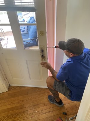Residential Services - Real home security starts with properly installed, high security deadbolts. Alarms and cameras are great for after a break-in occurs, but wouldn’t you rather keep criminals on the other side of the door? Residential Services - Real home security starts with properly installed, high security deadbolts. Alarms and cameras are great for after a break-in occurs, but wouldn’t you rather keep criminals on the other side of the door?