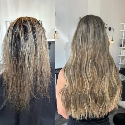 The Hair Extension Membership You’ve Been Waiting For! - Your Dream Hair = One Appointment Away. And the best part? You don’t have to sell feet pics, door dash on weekends, or pretend the guy at the bar is funny just to afford it. 😅🤣

Because luxury extensions shouldn’t come with a side hustle. Our membership makes it easy to have flawless, full hair without the financial struggle.
If you wear hair extensions (or have been dreaming about them), our new JK Extension Membership is an absolute no-brainer. Here’s why:

💳 One time annual fee – get you 1 OR 2 packs of high-quality slavic hair + all the essential products you need to maintain your investment.

No hidden sales tactic on appointment day. No getting hit with that $200+ product pitch ON TOP of everything else a new install entails 😅

📅 Low monthly fee – Say goodbye to paying for move-ups on appointment day. Your membership covers them all year long!

🎉 VIP perks you’ll love:
✔️ 1 free blowout every month
✔️ 1 birthday service on us 🎂
✔️ Access to our exclusive Private Insider Program (our private Instagram + exclusive on going deals)
✔️ 10-15% off all color services
✔️ 10% off retail

So really, if you didn’t get any color on move up day, your essential walking out of the salon with your extensions moved up + fresh wash and style NO CHECKOUT PROCESS because your membership covers it 🔥

Ready to level up your hair game with zero stress? Book your consultation with us