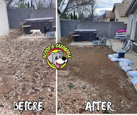 Commercial and residential pet waste removal - We offer a commercial and residential pet waste removal. Residential pet waste removal made easy! 💩 Scoop & Skedaddle provides reliable dog poop cleanup for busy homeowners throughout Prescott, Prescott Valley, Chino Valley, Dewey, Mayer, Williamson Valley, and surrounding areas.
Choose from weekly, biweekly, monthly, or one-time cleanups. We thoroughly scoop your yard, haul away all pet waste, and can add an optional sanitizing treatment to help reduce bacteria and odors.
You don’t even need to be home! We communicate with you throughout your service and send a photo of your secured gate when the job is complete.
Spend less time scooping and more time enjoying your yard.
Scoop & Skedaddle — Making your day less crappy! 💩 Commercial and residential pet waste removal - We offer a commercial and residential pet waste removal. Residential pet waste removal made easy! 💩 Scoop & Skedaddle provides reliable dog poop cleanup for busy homeowners throughout Prescott, Prescott Valley, Chino Valley, Dewey, Mayer, Williamson Valley, and surrounding areas.
Choose from weekly, biweekly, monthly, or one-time cleanups. We thoroughly scoop your yard, haul away all pet waste, and can add an optional sanitizing treatment to help reduce bacteria and odors.
You don’t even need to be home! We communicate with you throughout your service and send a photo of your secured gate when the job is complete.
Spend less time scooping and more time enjoying your yard.
Scoop & Skedaddle — Making your day less crappy! 💩