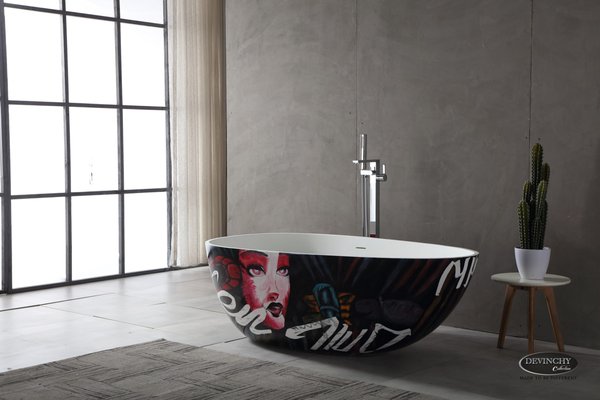 Colori - Name: Freestanding Artificial Stone Bathtub / Solid Surface Bathtub
Size: 67″x34″x21.3″
Color: White or Customized
Material: Solid surface/Artificial stone
Installation Type: Freestanding
Function: Soaking
Faucet : Optional
Armrest: Not Included
Surface Finish: Glossy / Matte
Bathtub Accessory: Drainer, C/W Waste and Overflow
Certification: CE, CUPC, EN71,ISO9001 Colori - Name: Freestanding Artificial Stone Bathtub / Solid Surface Bathtub
Size: 67″x34″x21.3″
Color: White or Customized
Material: Solid surface/Artificial stone
Installation Type: Freestanding
Function: Soaking
Faucet : Optional
Armrest: Not Included
Surface Finish: Glossy / Matte
Bathtub Accessory: Drainer, C/W Waste and Overflow
Certification: CE, CUPC, EN71,ISO9001