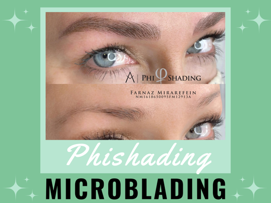 Phishading Microblading - an innovative combination of microblading and shading techniques, also known as the soft powder effect Phishading Microblading - an innovative combination of microblading and shading techniques, also known as the soft powder effect