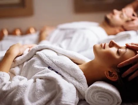 Couples Massage - Reconnect and unwind side by side with our luxurious Couples Massage experience at Sunny Massage, located at 12400 W National Ave, New Berlin, WI. Perfect for partners, friends, or family members, our couples massage offers a shared journey of relaxation in a private, serene setting.
Enjoy a customized session featuring your choice of techniques, including Swedish, deep tissue, reflexology, back walking, or ancient meridian massage. Our professional therapists use high-end essential oils, natural herbs, and sterile supplies to ensure a safe, soothing, and rejuvenating experience.
Your massage takes place in a private room designed for immersive relaxation, complete with Zen-inspired décor and calming audio. Each session includes one-on-one consultation and thoughtful touches like complimentary snacks.
Why choose Sunny Massage for your couples experience?
Skilled, licensed therapists
Premium oils & customized techniques
Private room for two with strong privacy
Over 1,000 glowing reviews and 80%+ repeat clients
🌟 First-time guests: Mention Yelp and enjoy an exclusive discount on your Couples Massage!
Treat yourselves to a shared moment of peace and wellness—book your Couples Massage at Sunny Massage today. Couples Massage - Reconnect and unwind side by side with our luxurious Couples Massage experience at Sunny Massage, located at 12400 W National Ave, New Berlin, WI. Perfect for partners, friends, or family members, our couples massage offers a shared journey of relaxation in a private, serene setting.
Enjoy a customized session featuring your choice of techniques, including Swedish, deep tissue, reflexology, back walking, or ancient meridian massage. Our professional therapists use high-end essential oils, natural herbs, and sterile supplies to ensure a safe, soothing, and rejuvenating experience.
Your massage takes place in a private room designed for immersive relaxation, complete with Zen-inspired décor and calming audio. Each session includes one-on-one consultation and thoughtful touches like complimentary snacks.
Why choose Sunny Massage for your couples experience?
Skilled, licensed therapists
Premium oils & customized techniques
Private room for two with strong privacy
Over 1,000 glowing reviews and 80%+ repeat clients
🌟 First-time guests: Mention Yelp and enjoy an exclusive discount on your Couples Massage!
Treat yourselves to a shared moment of peace and wellness—book your Couples Massage at Sunny Massage today.
