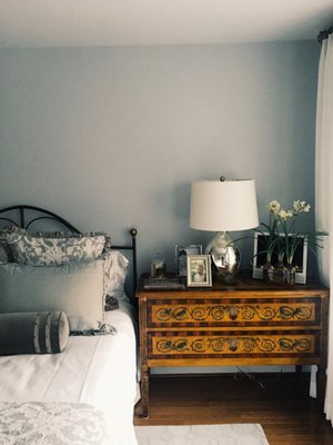 Master Bedroom Paint - Painted the walls, ceiling and trim of this master bedroom.