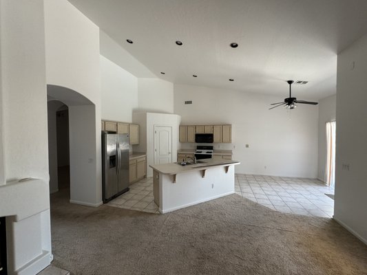 Interior Painting in Glendale - Repainting the Interior of this Home. Out with the taupe brown look and in with the a cool white. Interior Painting in Glendale - Repainting the Interior of this Home. Out with the taupe brown look and in with the a cool white.