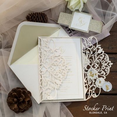 Laser Cut Invitations - Stocker Printing-Graphics offers exceptional laser-cut invitations with a custom look for a fabulous price. Laser Cut Invitations - Stocker Printing-Graphics offers exceptional laser-cut invitations with a custom look for a fabulous price.