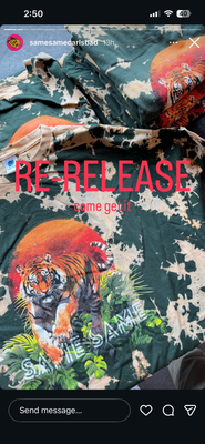 Same Same Tiger Tees - Its always a blast working with the creative crew at Same Same! Same Same Tiger Tees - Its always a blast working with the creative crew at Same Same!