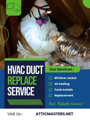 HVAC Duct Replacement - Is It Time to Replace Your HVAC Ducts? 🌬️
Your HVAC system works hard year-round — but if your ductwork is old, leaking, or poorly designed, you could be throwing money out the window. 💸
Here’s why HVAC duct replacement is essential and how it benefits your home:
🔥 Why It Matters:
Over time, ducts can develop leaks, accumulate dust, or degrade due to age, rodents, or moisture. This leads to:
Uneven temperatures ❄️🔥
Reduced airflow
Higher energy bills
Poor indoor air quality
Strain on your HVAC system HVAC Duct Replacement - Is It Time to Replace Your HVAC Ducts? 🌬️
Your HVAC system works hard year-round — but if your ductwork is old, leaking, or poorly designed, you could be throwing money out the window. 💸
Here’s why HVAC duct replacement is essential and how it benefits your home:
🔥 Why It Matters:
Over time, ducts can develop leaks, accumulate dust, or degrade due to age, rodents, or moisture. This leads to:
Uneven temperatures ❄️🔥
Reduced airflow
Higher energy bills
Poor indoor air quality
Strain on your HVAC system