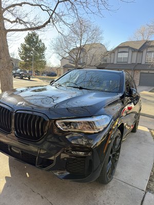 BMW X6 - This BMW X6 received a full paint correction service to remove swirl marks and surface defects caused by automatic car washes. The process included heavy-cut correction, multi-stage polishing, and a mirror-finish refinement to restore depth and clarity to the paint. The vehicle was then protected with hybrid ceramic coating to enhance gloss and provide long-lasting paint protection. The result is a smooth, reflective, and professionally restored finish.