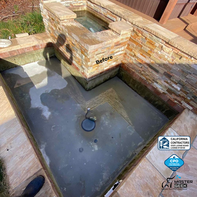 Fountain Restoration - A fresh, expertly applied finish doesn’t just restore its look – it transforms the entire atmosphere. The difference is striking: from dull and outdated to vibrant and elegant. It’s not just about aesthetics; it’s about creating a space that feels elevated, refined, and truly enjoyable. See the before and after for yourself, a simple upgrade, a whole new experience!