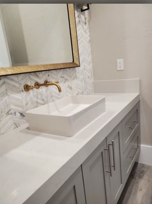 Tile & Backsplash Installations - Kitchen & sink remodeling available! Tile & Backsplash Installations - Kitchen & sink remodeling available!